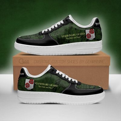 Attack On Titan AOT Garrison Slogan Air Force Sneakers