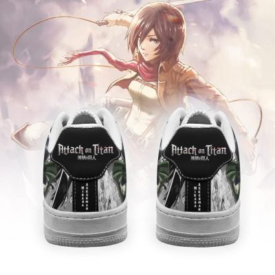 aot mikasa air force sneakers attack on titan anime shoes mixed manga gearanime 3 - Attack On Titan Merch