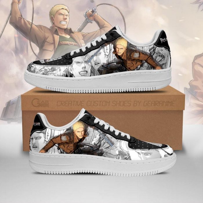 aot reiner air force sneakers attack on titan anime manga shoes gearanime - Attack On Titan Merch