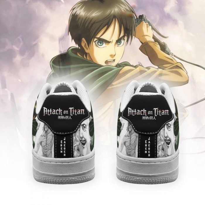 aot scout eren air force sneakers attack on titan anime shoes mixed manga gearanime 3 - Attack On Titan Merch