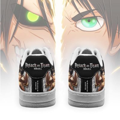 aot titan eren air force sneakers attack on titan anime manga shoes gearanime 3 - Attack On Titan Merch