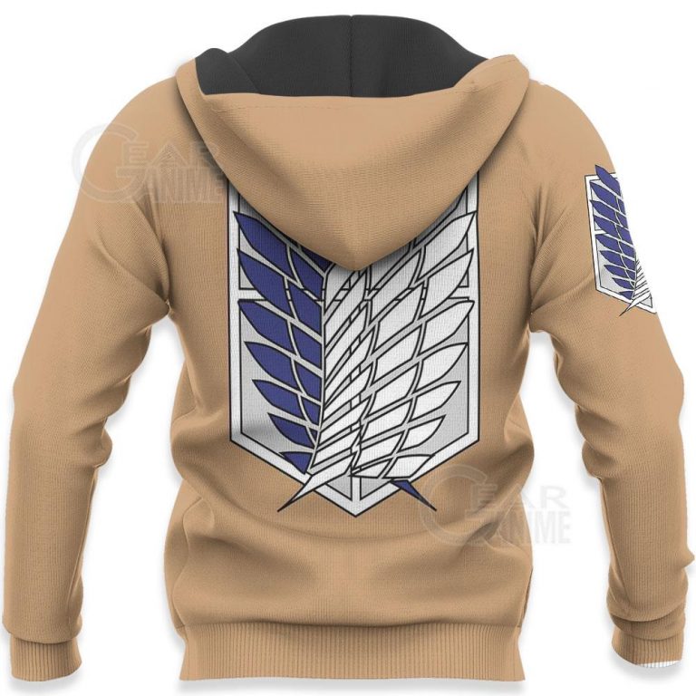 AOT Wings Of Freedom Scout Shirt Costume Attack On Titan Hoodie Sweater