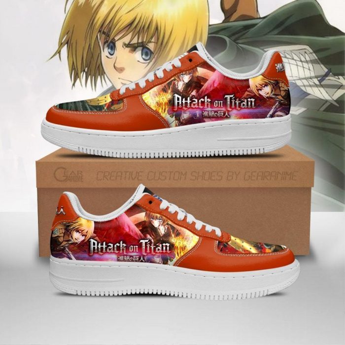 armin arlert attack on titan air force sneakers aot anime shoes gearanime - Attack On Titan Merch