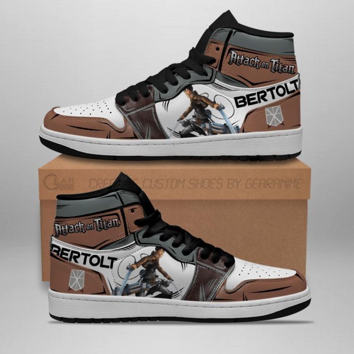 bertolt jordan sneakers attack on titan anime sneakers gearanime - Attack On Titan Merch