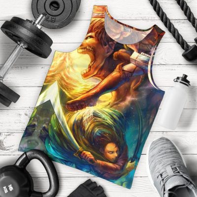 vibrant attack on titan premium tank top 174252 - Attack On Titan Merch