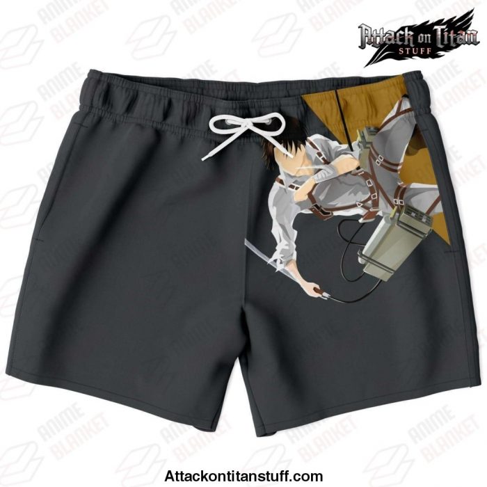 aot swim trunk 06 xs trunks men aop 603 - Attack On Titan Merch