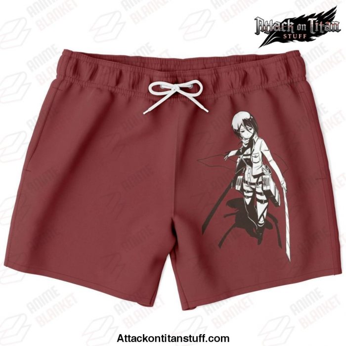 aot swim trunk 07 xs trunks men aop 354 - Attack On Titan Merch