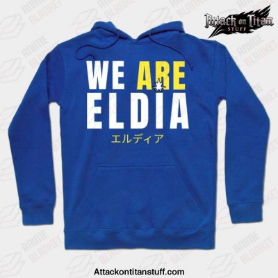 eldia attack on titan hoodie blue s 541 - Attack On Titan Merch