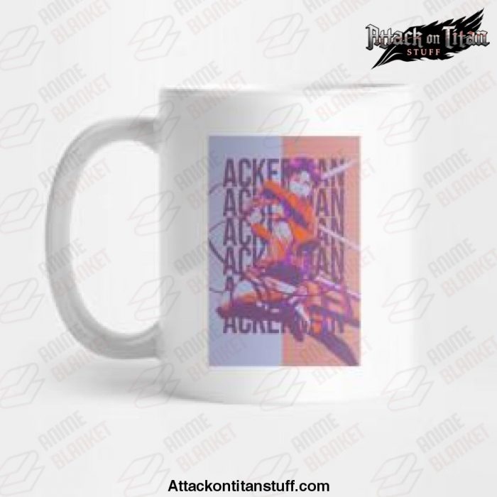 levi ackerman anime mug 560 - Attack On Titan Merch