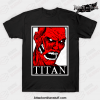 titan anime t shirt black s 552 - Attack On Titan Merch