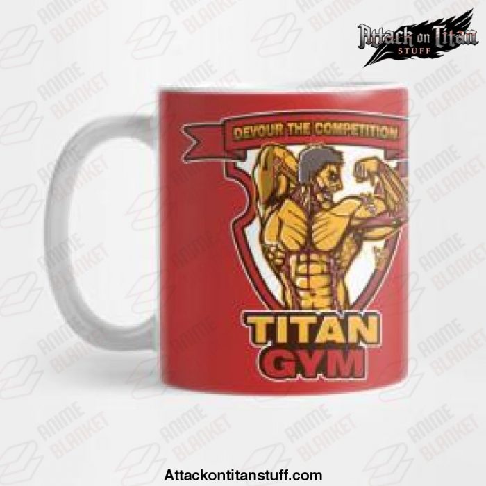 titan gym mug 296 - Attack On Titan Merch