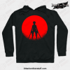 yeager silhouette attack hoodie black s 113 - Attack On Titan Merch
