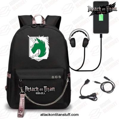 2021 attack on titan backpack cosplay green one size other 197 1 - Attack On Titan Merch