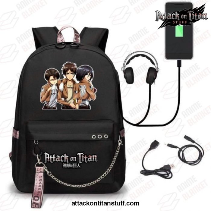 2021 attack on titan backpack cosplay khaki one size other 318 1 - Attack On Titan Merch