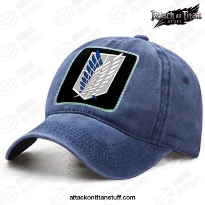 2021 attack on titan baseball cap dark blue 794 1 - Attack On Titan Merch