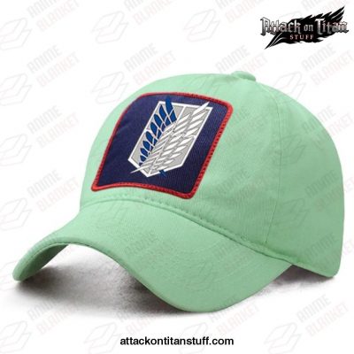 2021 attack on titan baseball cap light green 954 1 - Attack On Titan Merch