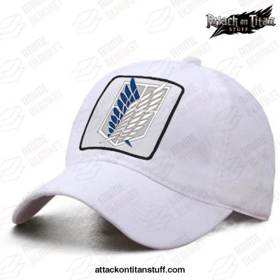 2021 attack on titan baseball cap white 709 1 - Attack On Titan Merch