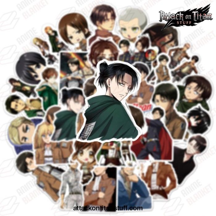 50pcslot attack on titan waterproof stickers 885 1 - Attack On Titan Merch