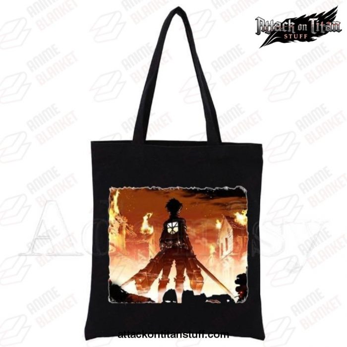 attack on titan canvas shopping bag style 3 591 1 - Attack On Titan Merch