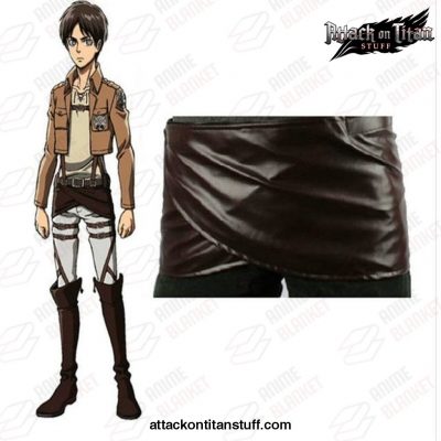 attack on titan cosplay eren jaeger and mikasa full set costume leather apron s 419 1 - Attack On Titan Merch