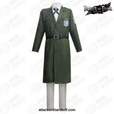 attack on titan cosplay full set uniform army green long coat suit xxl the 629 1 - Attack On Titan Merch
