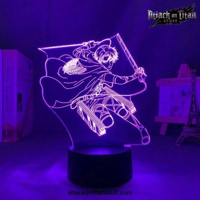 attack on titan blue and white light up decoration