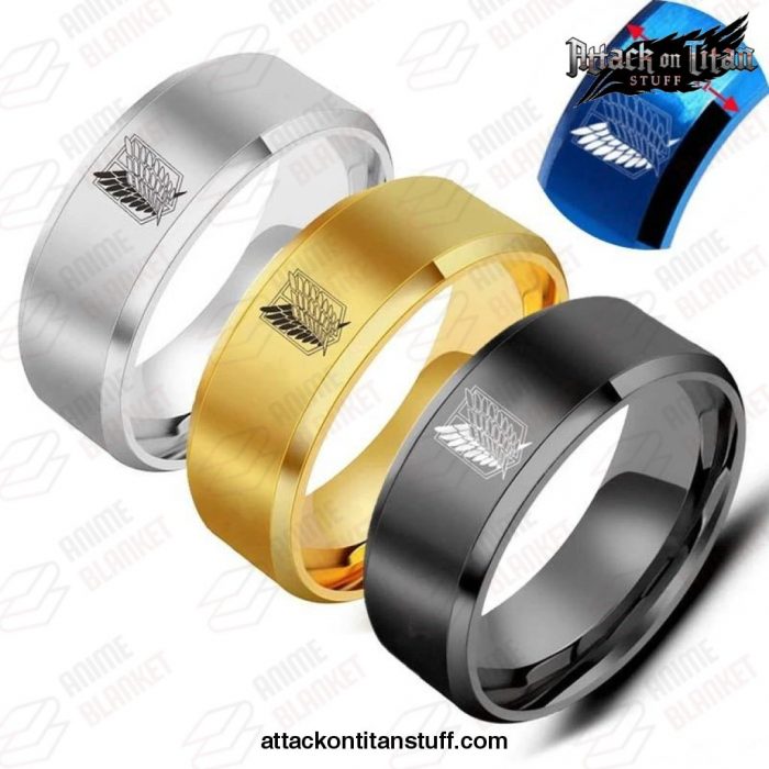 attack on titan ring jewelry accessories 121 1 - Attack On Titan Merch