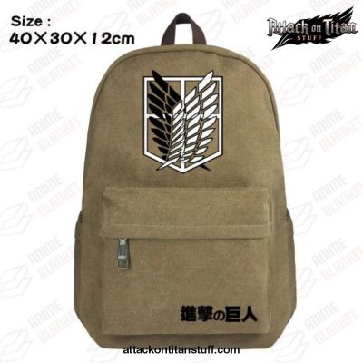 attack on titan scouting legion canvas backpacks style 3 697 1 - Attack On Titan Merch