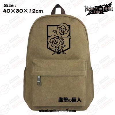attack on titan scouting legion canvas backpacks style 5 398 1 - Attack On Titan Merch