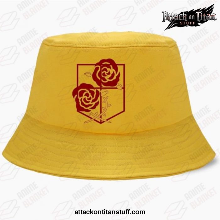 attack on titan stationary guard bucket hat yellow 56 58 cm 101 1 - Attack On Titan Merch