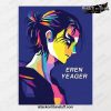 attack on titan wall art eren yeager handsome color 591 1 - Attack On Titan Merch