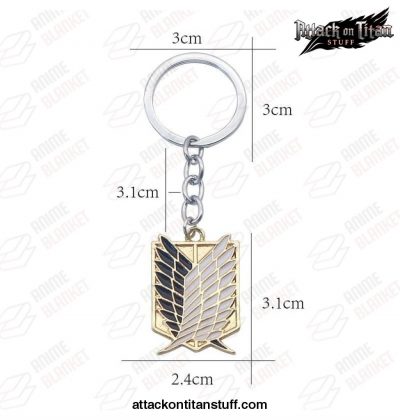 attack on titan wings of liberty keychain rings 934 1 - Attack On Titan Merch