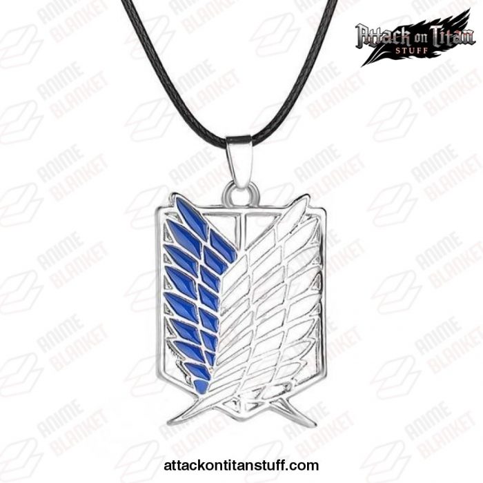 attack on titan wings of liberty keychain rings xl0110 bluesilver 573 1 - Attack On Titan Merch