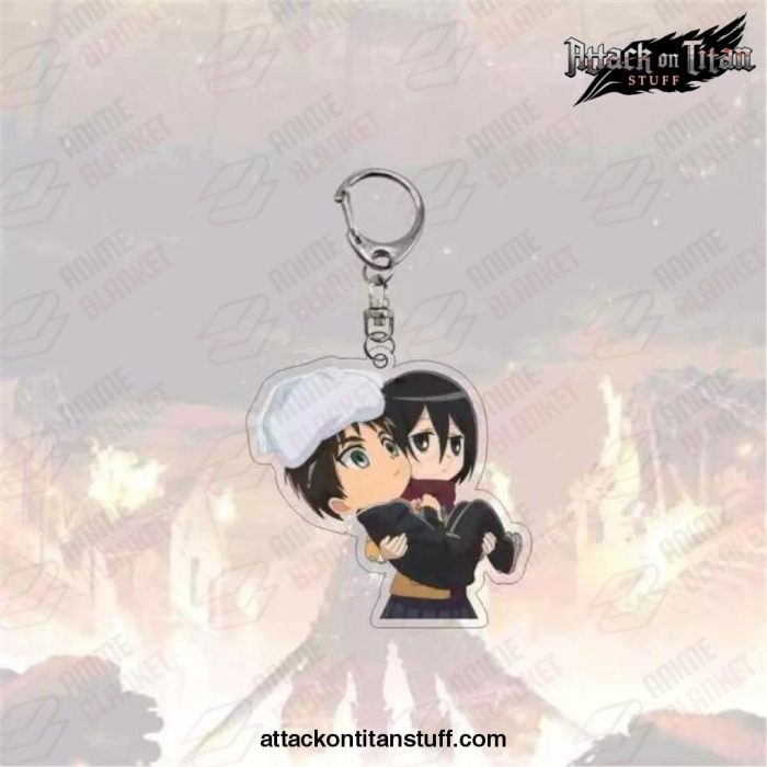 new arrival attack on titan keychain plated style 3 751 1 - Attack On Titan Merch
