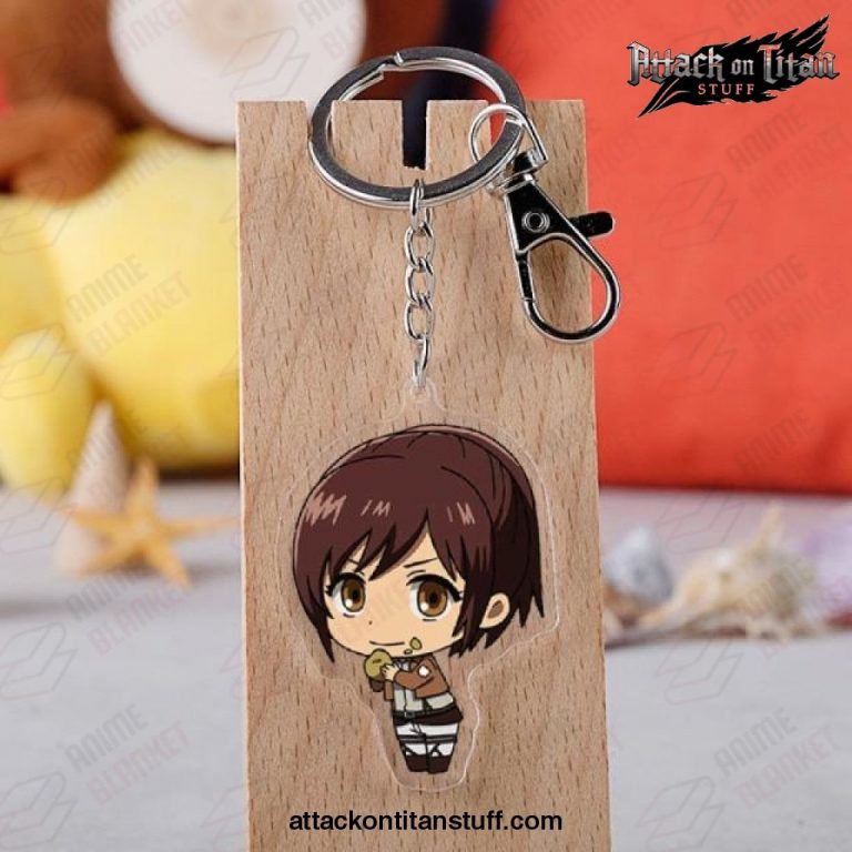 New Attack On Titan Keychain Figure Attack On Titan Stuff