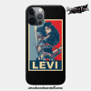 levi ackerman poster phone case iphone 78 927 - Attack On Titan Merch
