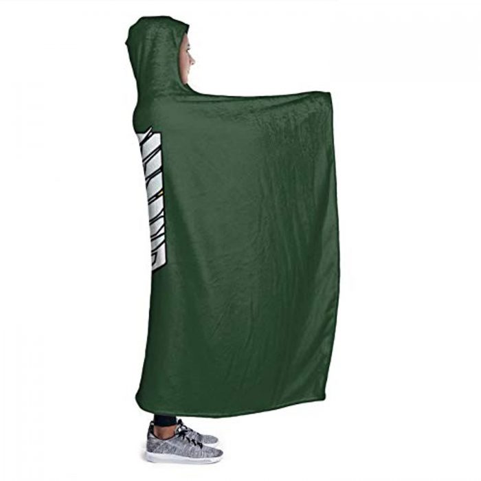 anime attack on titan hooded blanket 6 - Attack On Titan Merch