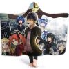 anime attack on titan hooded blanket wearable soft throw blanket 4 - Attack On Titan Merch