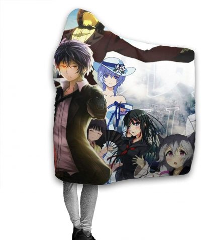 anime attack on titan hooded blanket wearable soft throw blanket 5 - Attack On Titan Merch
