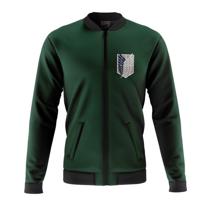 Bomber Jacket Casual 22 - Attack On Titan Merch