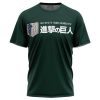Scouting Regiment Attack on Titan T Shirt 3D FRONT Mockup - Attack On Titan Merch