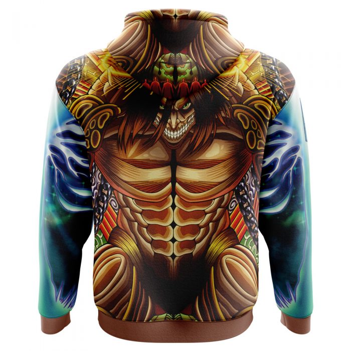 eren Hoodie back - Attack On Titan Merch