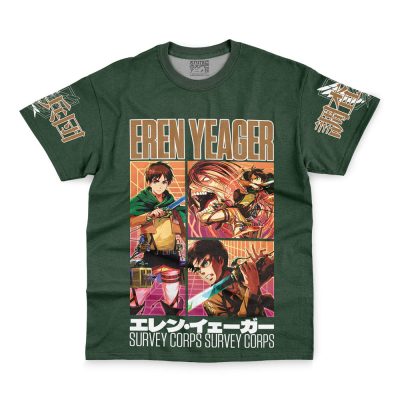 eren shirt wrinkly - Attack On Titan Merch