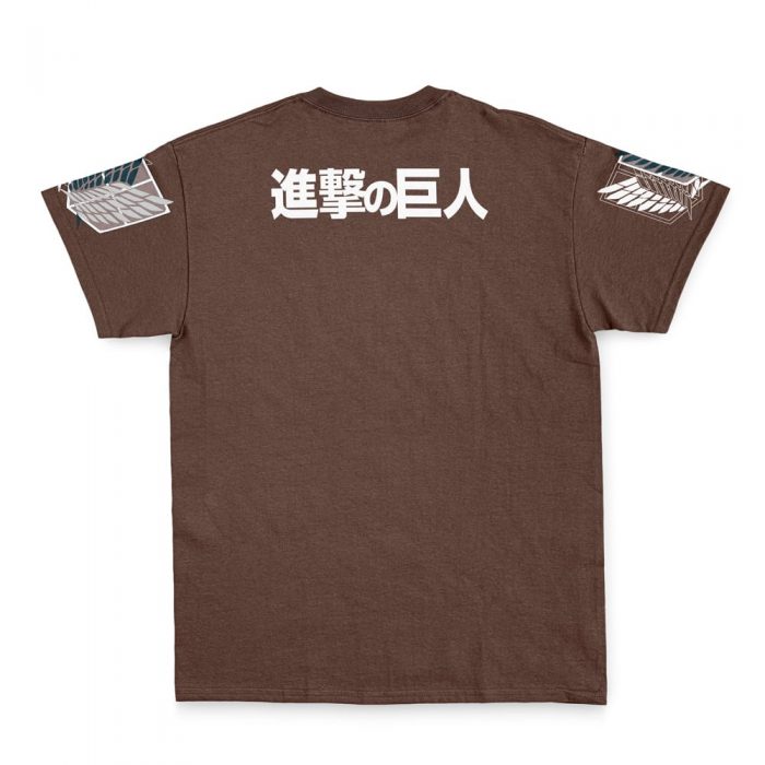 lev1 Streetwear T Shirt Back - Attack On Titan Merch