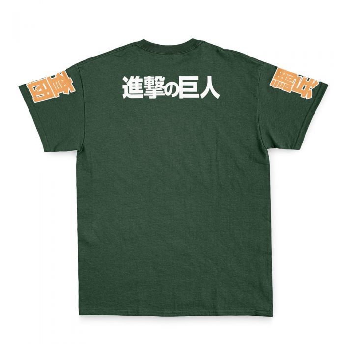 levi Streetwear T Shirt Back - Attack On Titan Merch