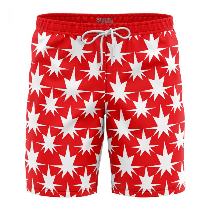 marley Hawaiian Swim Trunks Board Shorts Knot - Attack On Titan Merch