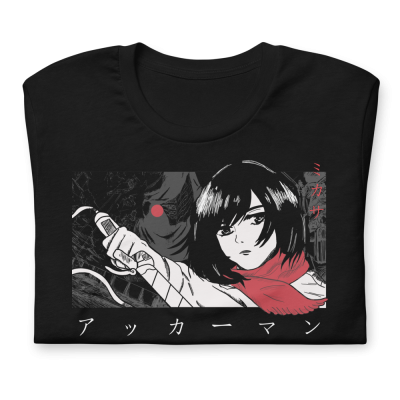 unisex staple t shirt black front 619a30081fb2d - Attack On Titan Merch