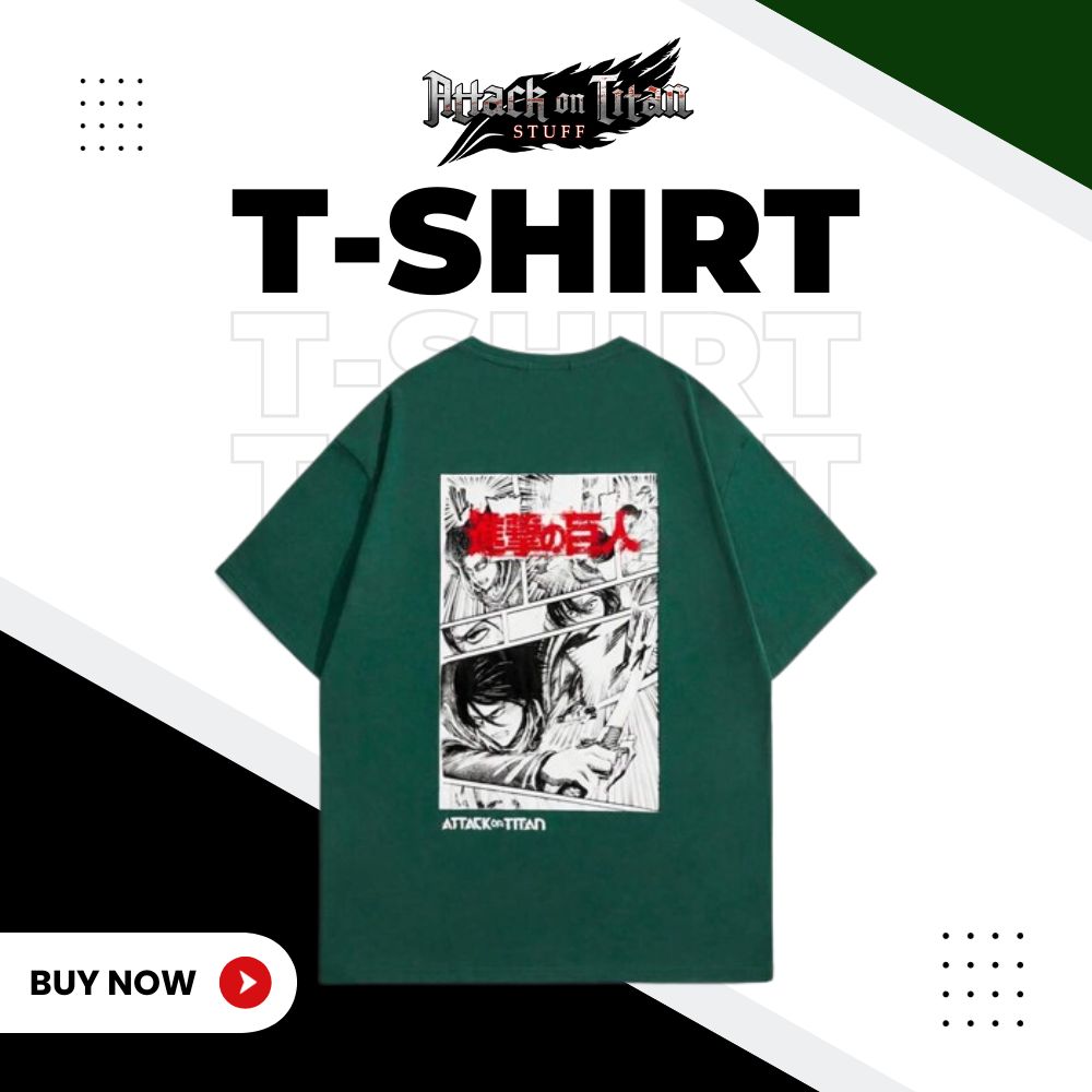 Attack On Titan Stuff T Shirts - Attack On Titan Merch