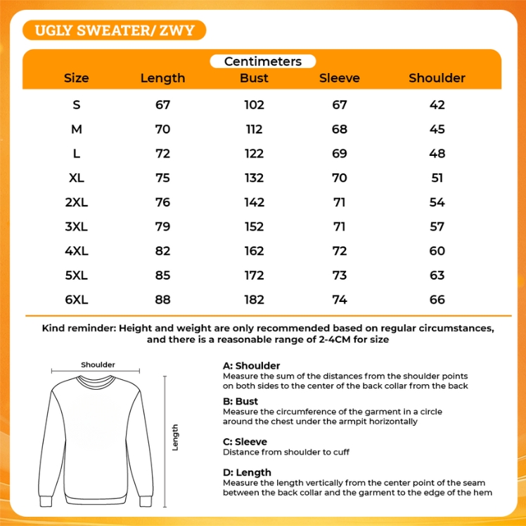 3D UGLY SWEATER - Attack On Titan Merch